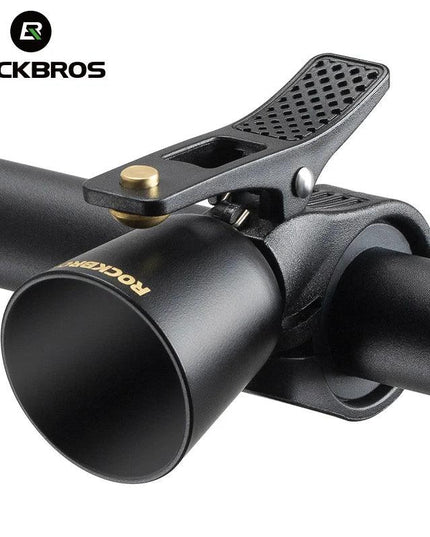 ROCKBROS Bicycle Brass Bell Cover Nylon Stainless Steel Screw High Decibel Clear Ring MTB Road Bike Retro Bell Bike Accessories
