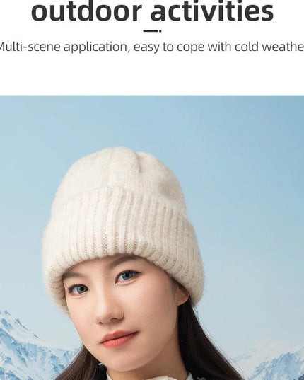 ROCKBROS Autumn Winter Ski Gloves Warm Windproof Gloves Cycling Snowboard Driving Double Layer Fleece-Lined Thickened Gloves
