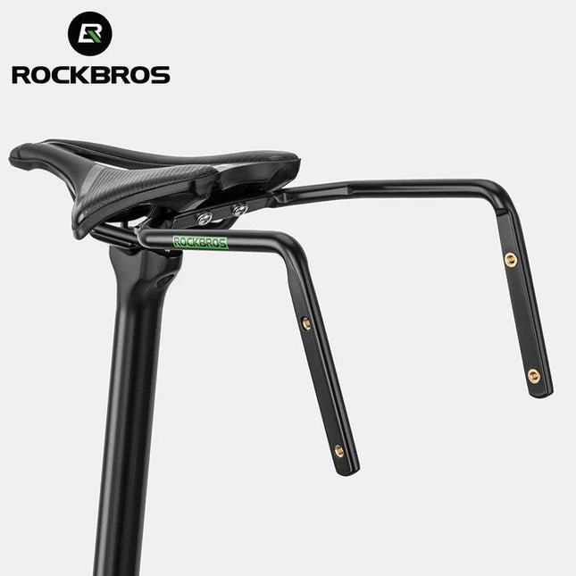 ROCKBROS Bicycle Tail Bag Stabilizer Bike Saddle Frame Bottle Cage Fixing Support Seat Bow Conversion Bracket Bicycle Accessory