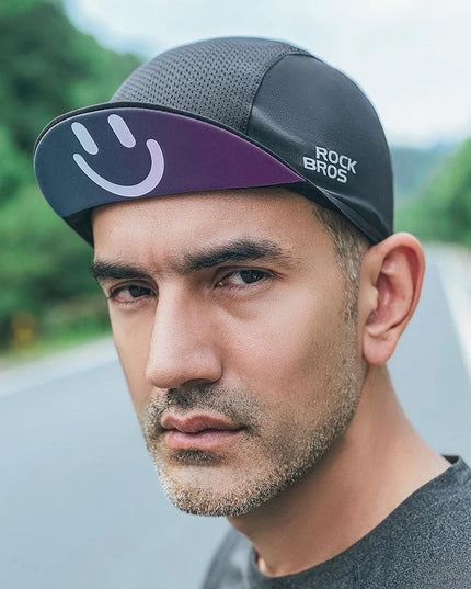 ROCKBROS Cycling Caps Polyester Bicycle Quick Dry Sports Hats Summer UV Protection Bike Balaclava Unisex Size Breathable Hat
