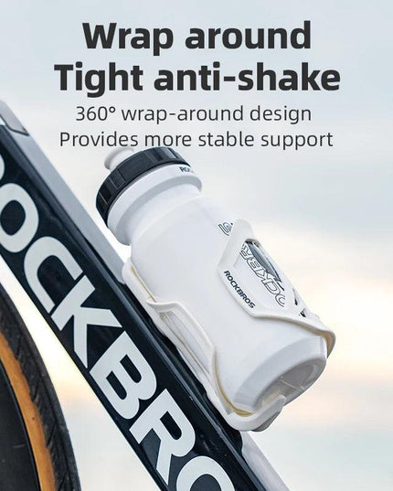 ROCKBROS Bicycle Water Bottle Cage Road Mountain Bicycle Bottle Rack ABS+PC Lightweight Cycling Bottle Bracket Water Cup Rack