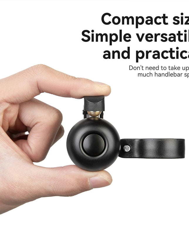 ROCKBROS Bicycle Bell for Road Bike Ring Crisp Sound Warning Alarm Bike Handlebar Copper Alloy Ring Horn Safety Cycling