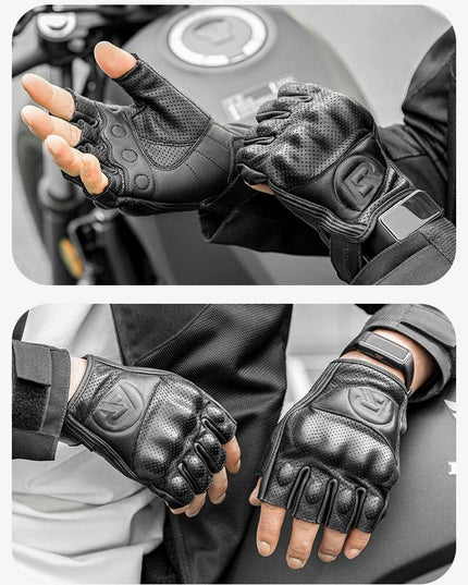 ROCKBROS Bicycle Gloves Men Women Gel Protector Tactical Motorcycle Gloves Sport Short Bike Gloves Breathable Half Finger Gloves