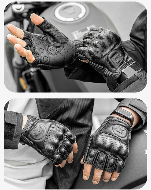 ROCKBROS Bicycle Gloves Men Women Gel Protector Tactical Motorcycle Gloves Sport Short Bike Gloves Breathable Half Finger Gloves