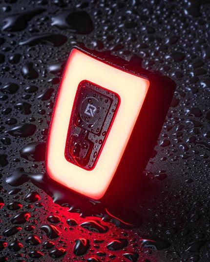 ROCKBROS Bike Light Waterproof Cycling Helmet Taillight Lantern For Bicycle LED USB Rechargeable Safety Night Riding Rear Light
