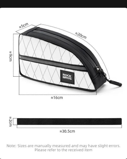 ROCKBROS Portable Bicycle Bags for Folding Bike Brompton Nylon Triangle Tube Bag Travel Casual Commute Tools Bag Bike Accessory