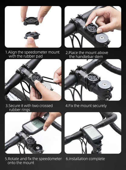 ROCKBROS  Bicycle Computer GPS 5.0 ANT Bluetooth Waterproof Wireless Cyclocomputer Speedometer Bike Stopwatch Bike Accessories