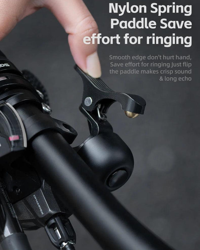 ROCKBROS Bike Bell Horn Handlebar Cycling Call Bicycle Alloy Ring Crisp Sound Warning Alarm For Safety MTB Road Bike Accessories