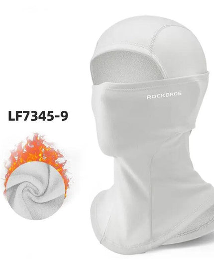 ROCKBROS Winter Face Mask Breathable Ski Cycling Scarf Running Training Balaclava Outdoor Sports Warm Winderproof Bike Equipment