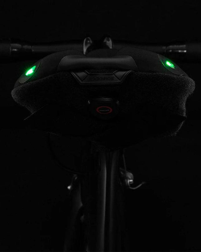 ROCKBROS Bicycle Saddle Cover MTB  With Rear Light Road Bike Seat Saddle Breathable Comfortable Cushion Cycling Saddle Cover