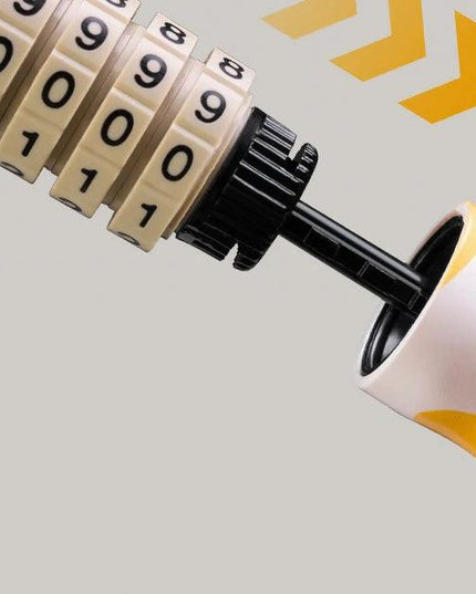 ROCKBROS Creative Bike Lock Ultra-Light Cute Cat Password Helmet Lock Steel Cable Bike Lock Anti Theft Bike Accessories MTB Road