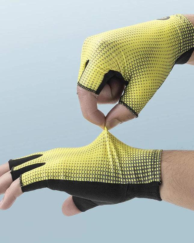 ROCKBROS Summer Cycling Gloves Half Finger Bicycle Gloves Mtb Road Breathable Bike Gloves High Elasticity Short Finger Gloves