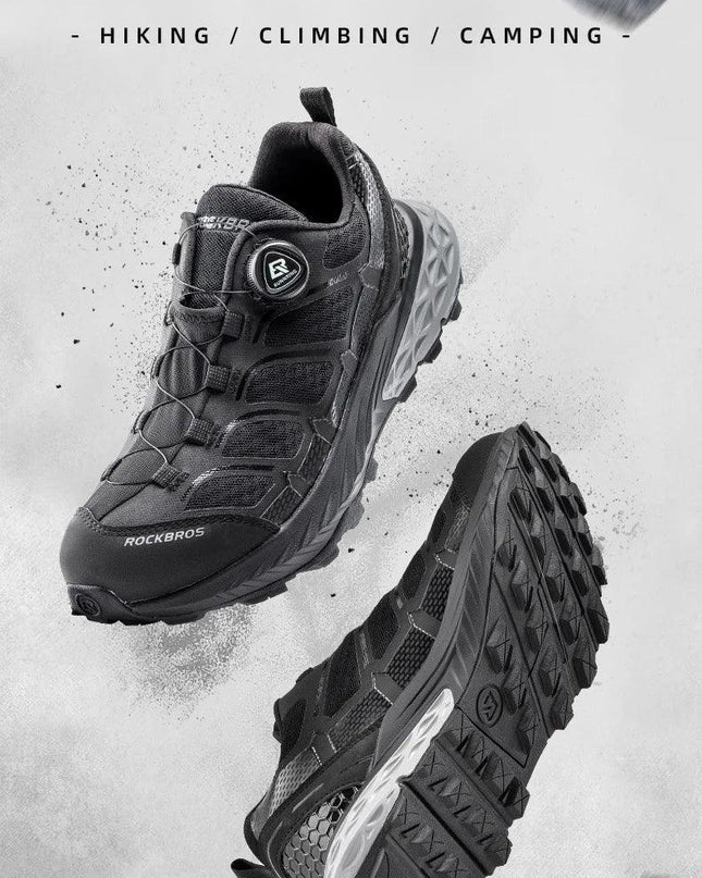 ROCKBROS Sports Shoes Men Cycling Outdoor Activity Footwear Soft Breathable Shoes Women Hiking Climbing Camping Non-slip Sneaker