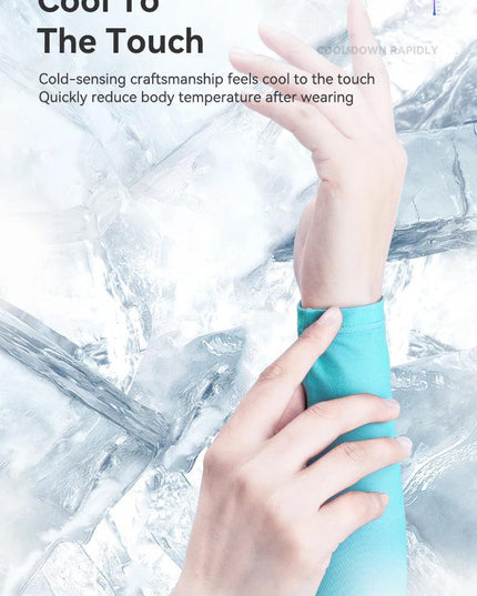ROCKBROS Arm Sleeve UV Protection Cycling Sleeve Summer Quick Dry Breathable Fitness Fishing Sunscreen Sport Wear Arm Sleeves