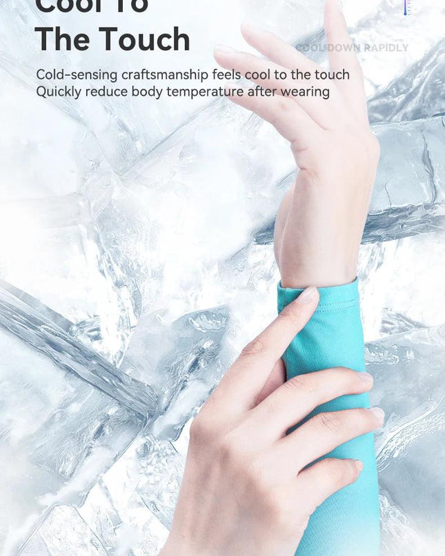 ROCKBROS Arm Sleeve UV Protection Cycling Sleeve Summer Quick Dry Breathable Fitness Fishing Sunscreen Sport Wear Arm Sleeves