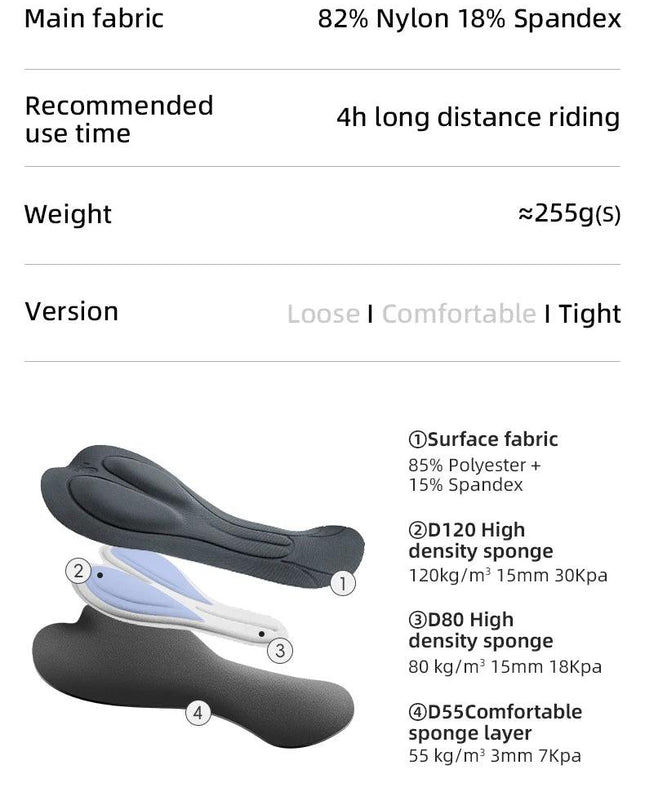 ROCKBROS TVI Women's Detachable Cycling Bib Pants Autumn Winter Warm Tights Bicycle Trousers Shock Absorption Pad For MTB Road ﻿