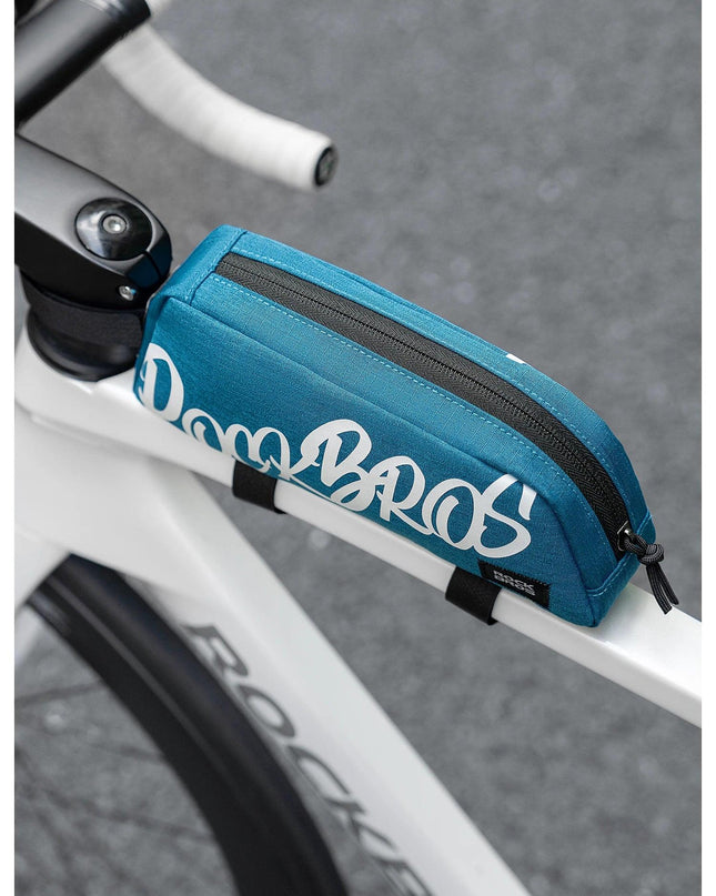 ROCKBROS Waterproof Bicycle Top Tube Bag Lightweight Bike Frame Pack Durable Cycling Storage Bag for Mountain and Road Bikes