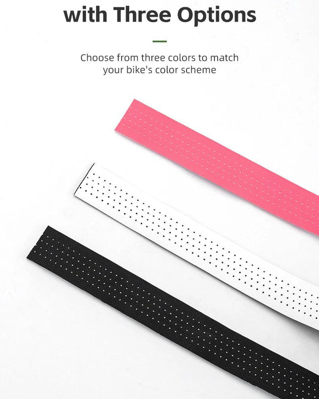 ROCKBROS Road Bike Handlebar Tape Breathable Anti-slip Shock Absorbing Belt Winding Straps Soft Wear-Resistant Cycling Strap