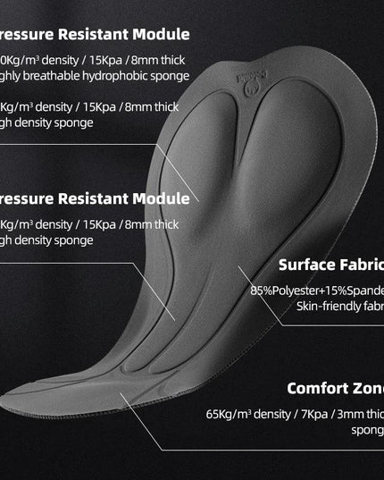 ROCKBROS TVI Series Cycling Bib Pants Spring Autumn Breathable Cycling bib Pants Quick Dry Women PRO Bike Long Pants Cool Pants
