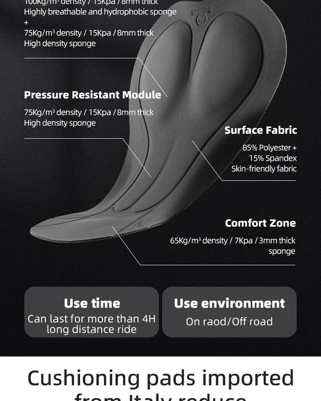 ROCKBROS TVI Women's Detachable Cycling Bib Pants Autumn Winter Warm Tights Bicycle Trousers Shock Absorption Pad For MTB Road ﻿