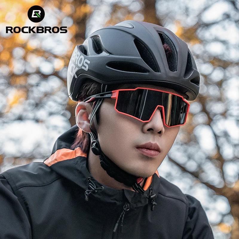 ROCKBROS Bike Helmet Outdoor Sports Safely Mountain Road Electric Scooter Helmet Integrated Molding Cycling Motorcycle Helmet