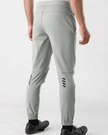 ROCKBROS Winter Thick Fleece Pants Windproof Cycling Pants Men Outdoor Camping Thermal Warm Casual Pants Ski Trousers Sweatpants