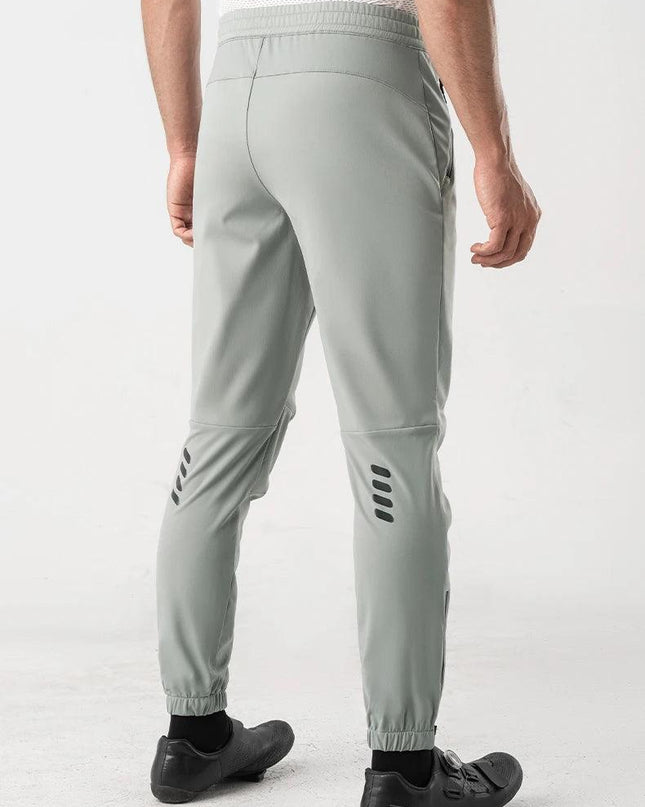ROCKBROS Winter Thick Fleece Pants Windproof Cycling Pants Men Outdoor Camping Thermal Warm Casual Pants Ski Trousers Sweatpants