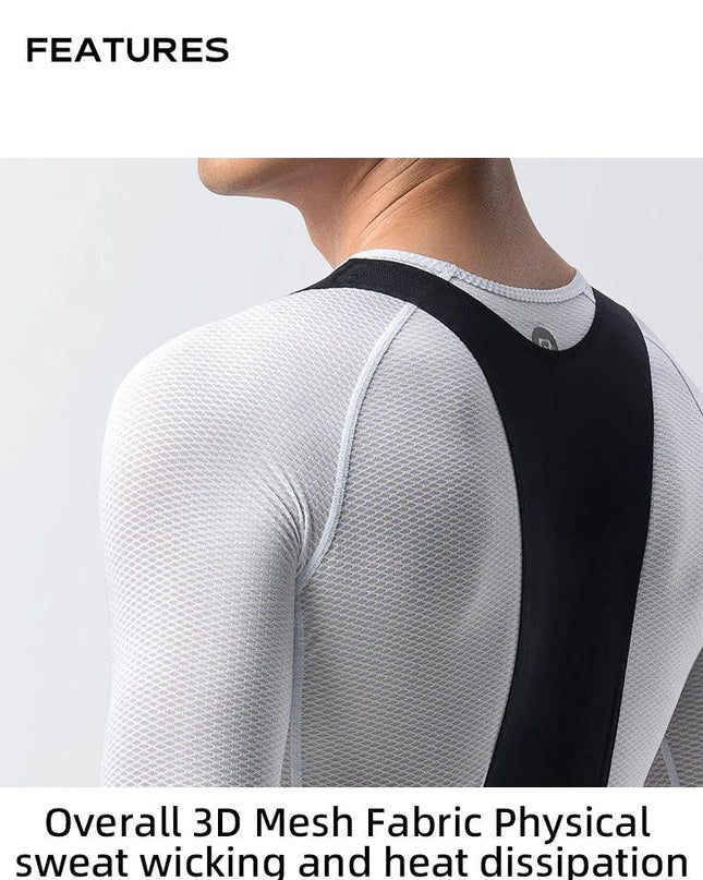 ROCKBROS Bike Jerseys Long Sleeves Breathable Mesh Men Bike Shirt Cycling Clothing Comfortable Summer Racing Clothes Reflective