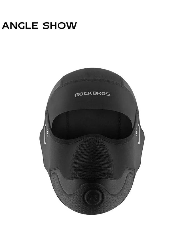 ROCKBROS Cycling Hat Summer Cool Balaclava UV Protection Bicycle Hiking Scarf Ice Silk Hat Face Cover Sport Bike Helmet Liner