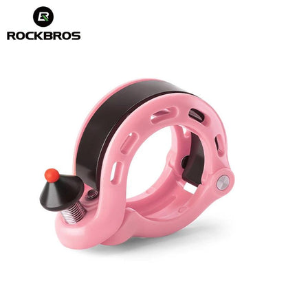 ROCKBROS Bicycle Bell MTB Road Cycling Horn Bike Handlebar Bell Q-Type Hidden Bell Safety Rainproof Anti-Slip Bike Accessories