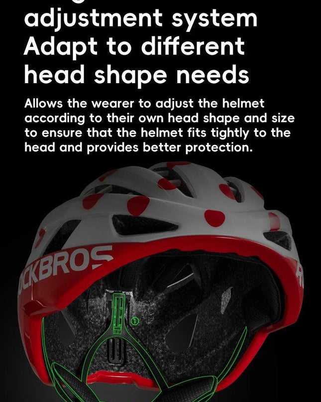 ROCKBROS Cycling Helmet Ultralight Fashion Breathable MTB Road Bicycle Helmet Men Women Suit 54-62CM Racing Bike Equipments ﻿