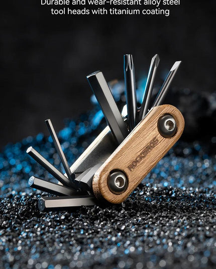 ROCKBROS 8 in 1 Bicycle Repair Tool Portable Bike Bicycle Screwdriver Repair Cycling Tool Mountain Bike Wrench Multi Tools