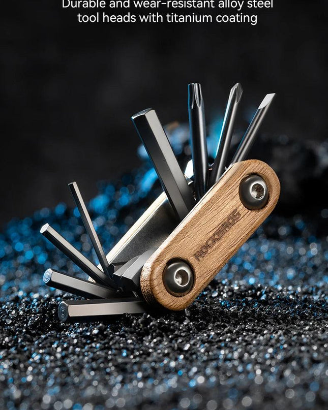 ROCKBROS 8 in 1 Bicycle Repair Tool Portable Bike Bicycle Screwdriver Repair Cycling Tool Mountain Bike Wrench Multi Tools