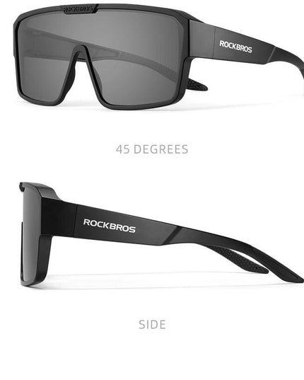 ROCKBROS Cycling Sunglasses Polarized UV Protection Set Glasses Frame for Myopia Glasses Running Fishing Cyling Goggles