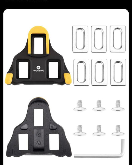 ROCKBROS Road Bike Pedal Cleat for SPD-SL SH11 SH10 SH12 Lock Pedal Shoes Cleats Bike Pedal Anti-Slip Road Bike Parts