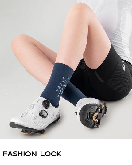 ROCKBROS TVI Series Professional Cycling Socks Women Breathable Road Bicycle Socks Quick Dry Anti Slip Wear-resistant Socks