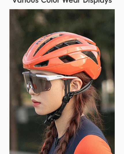 ROCKBROS Cycling Helmet Men Women Bicycle Helmet Intergrally-molded Adjustable MTB Road Thickened Sport Safe Hat Bike Helmet