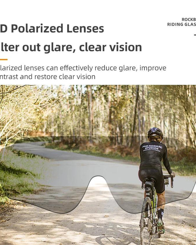 ROCKBROS Bike Photochromic Glasses Sports Sunglasses Men Women UV400 Anti-ultraviolet Goggles Cycling Fishing Outdoor Eyewear