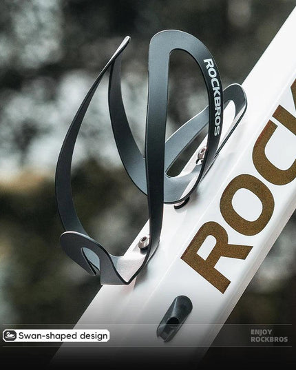 ROCKBROS Bottle Holder Aluminium Alloy Water Bottle Cage Adjustable Lightweight Mountain Cycling Bottle Cup Bracket Accessory