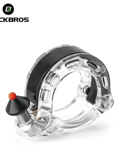 ROCKBROS Bicycle Bell MTB Road Cycling Horn Bike Handlebar Bell Q-Type Hidden Bell Safety Rainproof Anti-Slip Bike Accessories