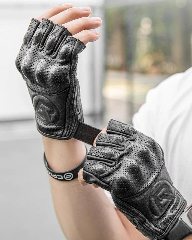 ROCKBROS Bicycle Gloves Men Women Gel Protector Tactical Motorcycle Gloves Sport Short Bike Gloves Breathable Half Finger Gloves