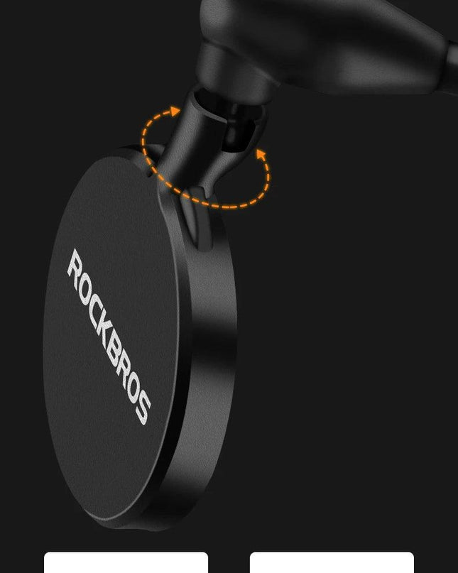 ROCKBROS Bicycle Helmet Rearview Mirror 360 Degree Rotatable Flexible Aluminum Safety Motorcycle Helmet Adjustable Riding Mirror