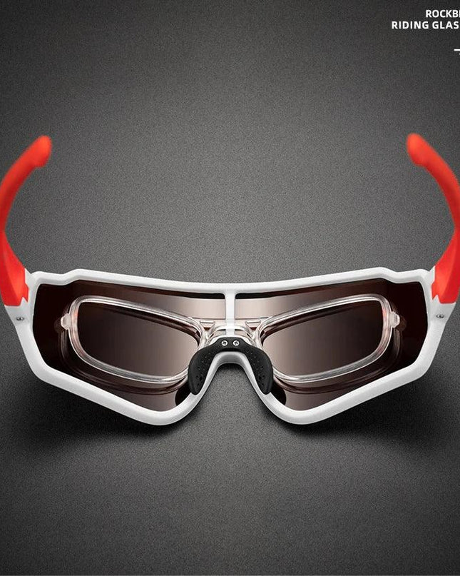 ROCKBROS Cycling Glasses Men Women Photochromic Outdoor Sport Hiking Eyewear Polarized Sunglasses Inner Frame  Bicycle Glasses