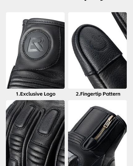 ROCKBROS Gloves Full Finger Racing Gloves Motorcycle Tactical Gloves Touch Screen Outdoor Sports Protection Cycling Bike Gloves