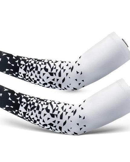 ROCKBROS Ice Silk Bicycle Sleeves Anti-UV Sunscreen Running Cycling Sleeve Fishing Bicycle Outdoor Breathable Unisex Arm Cover