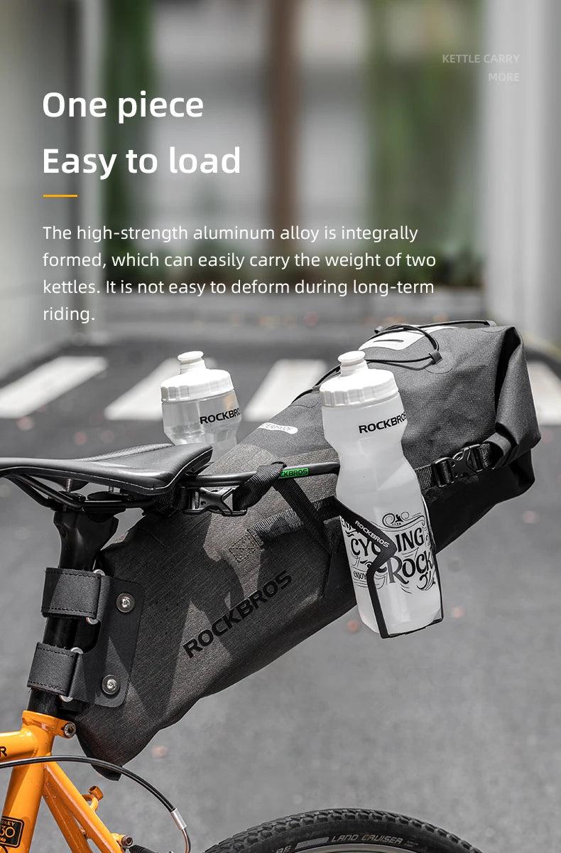 ROCKBROS Bicycle Tail Bag Stabilizer Bike Saddle Frame Bottle Cage Fixing Support Seat Bow Conversion Bracket Bicycle Accessory