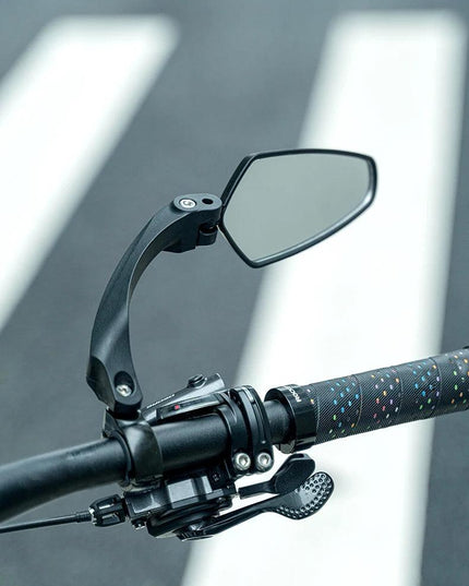 ROCKBROS Bicycle Mirror Handlebar Rear View Mirror Adjustable  Wide Range Back Sight Reflector Cycling Mirrors Bike Accessories