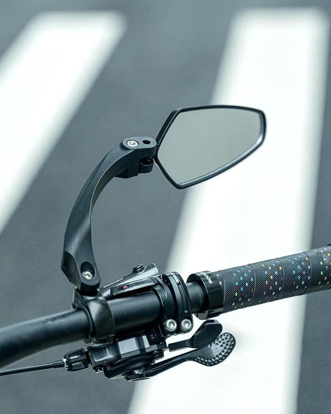 ROCKBROS Bicycle Mirror Handlebar Rear View Mirror Adjustable  Wide Range Back Sight Reflector Cycling Mirrors Bike Accessories