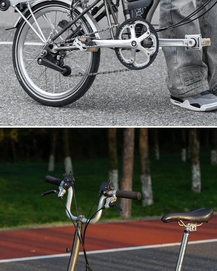 ROCKBROS Folding Bicycle Waterproof Triangle Bags for Brompton Bike 0.32L Portable Mini Brompton Bag Outdoor Bike Accessories