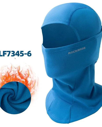 ROCKBROS Winter Face Mask Breathable Ski Cycling Scarf Running Training Balaclava Outdoor Sports Warm Winderproof Bike Equipment